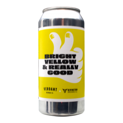 Verdant / Rivington - Bright Yellow and really good - 6,5% - 44cl - Can