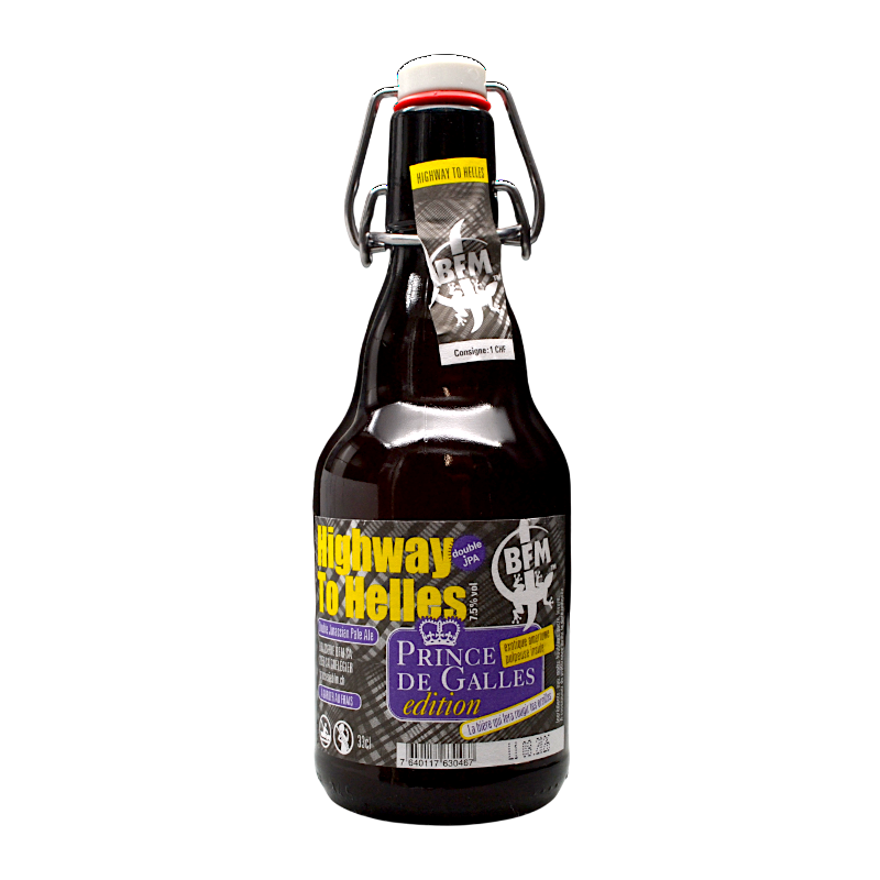 BFM - Highway To helles - Prince De Galles - 7.5% - 33cl - Bte
