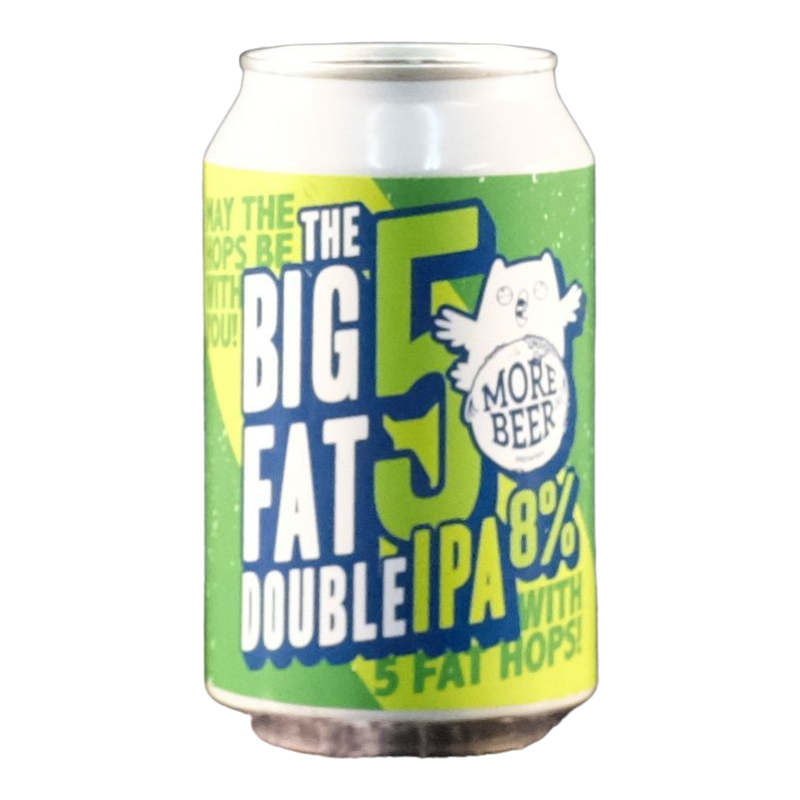 Het Uiltje - Big Fat 5 - 8% - 33cl - Can