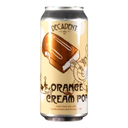 Decadent - Orange Cream Pop - 7.1% - 44cl - Can