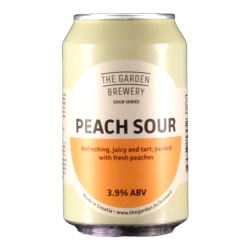 The Garden Brewery - Peach Sour - 3.9% - 33cl - can