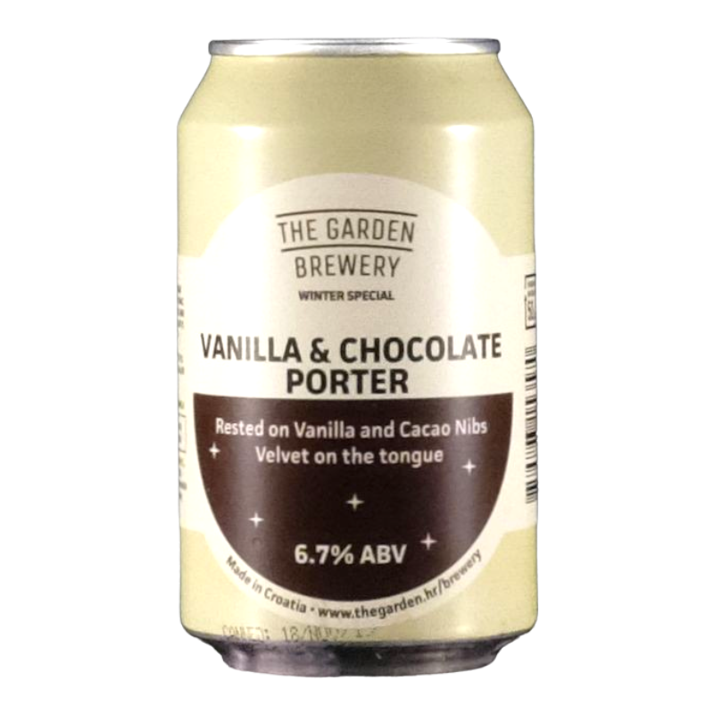 The Garden Brewery - Vanilla & Chocolate Porter - 6.7% - 33cl - can