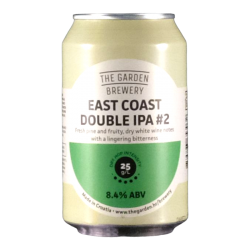 The Garden Brewery - East Coast DIPA 2 - 8.4% - 33cl - can