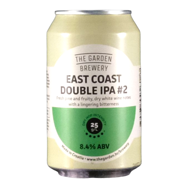 The Garden Brewery - East Coast DIPA - 8.4% - 33cl - can