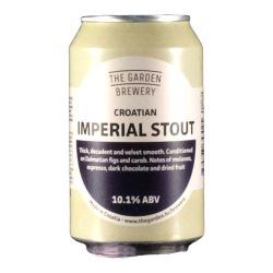 The Garden Brewery - Croatian Imperial Stout - 10.1% - 33cl - can