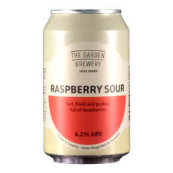 The Garden Brewery - Raspberry Sour - 4.2% - 33cl - can