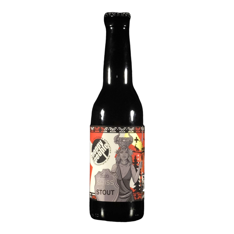 Hoppy People - Swiss Federal Stout - 10.6% - 33cl - Bte