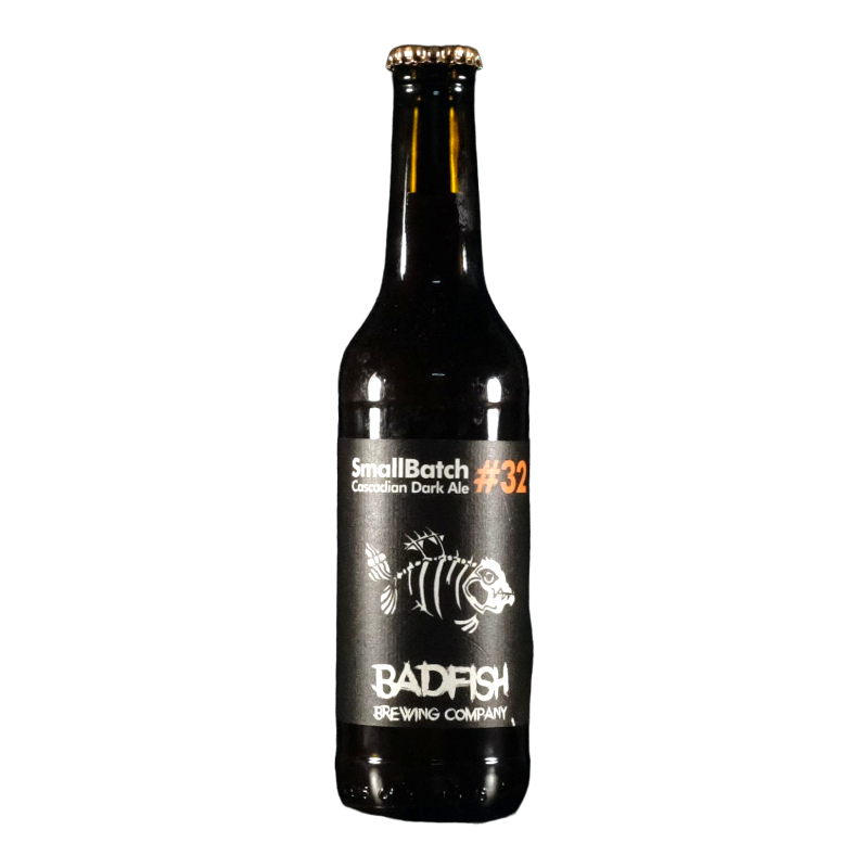 BadFish - Cascadian Dark Ale - 6% - 33cl - Bte