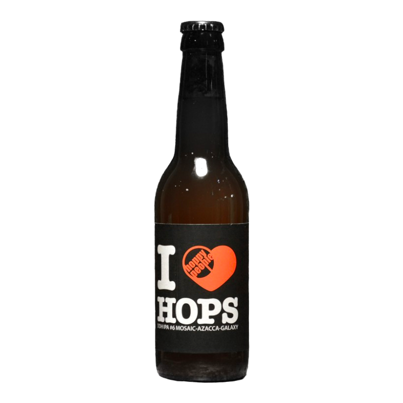 Hoppy People - I Love Hops N°6 - 7.4% - 33cl - Bte
