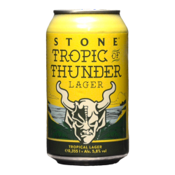 Stone - Tropic of Thunder Lager - 5.8% - 33cl - Can