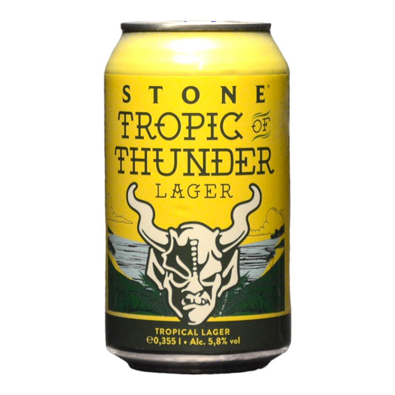 Stone - Tropic of Thunder Lager - 5.8% - 33cl - Can
