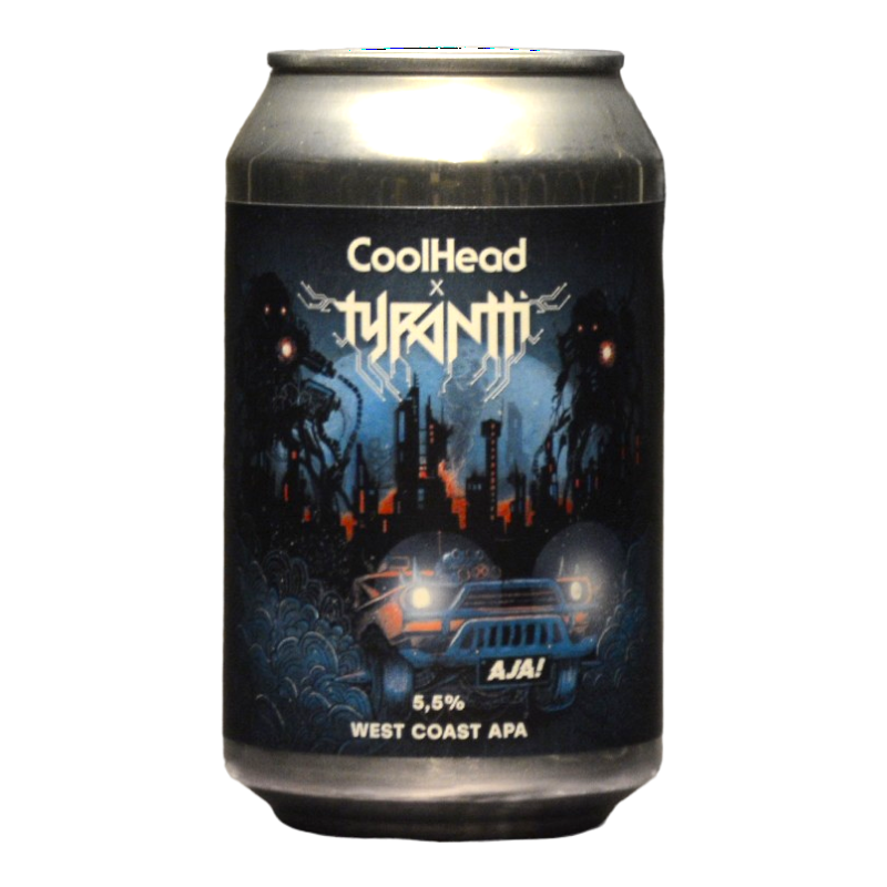 CoolHead - Tyrantti - Aja ! - 5.5% - 33cl - Can