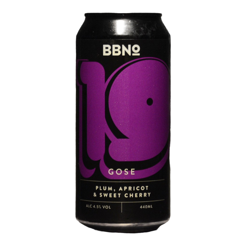 Brew By Numbers - 19 Gose Plum Apricot Sweet Cherry - 4.5% - 44cl - Can