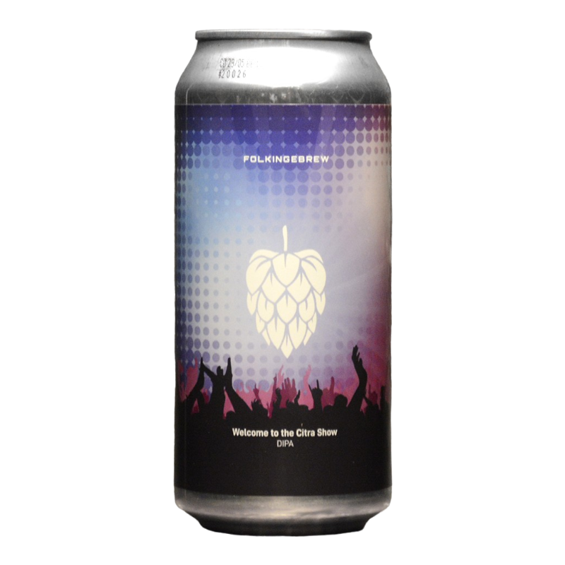 Folkingebrew - Welcome to the Citra Show - 8.5% - 44cl - Can
