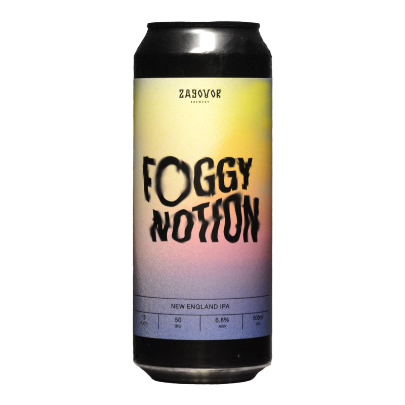 Zagovor - Foggy Notion - 6.8% - 50cl - Can