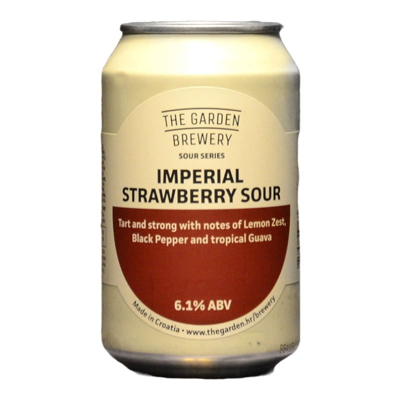 The Garden Brewery - Imperial Strawberry Sour - 6.1% - 33cl - Can