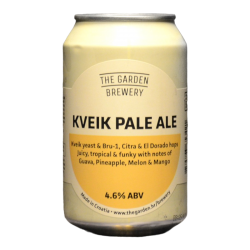 The Garden Brewery - Kveik Pale Ale - 4.6% - 33cl - Can