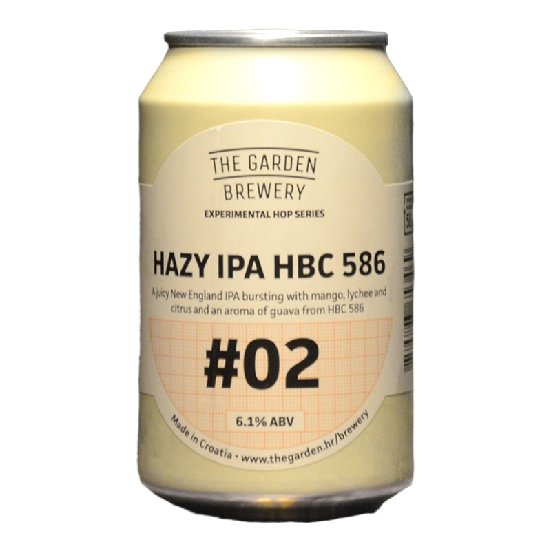 The Garden Brewery - Hazy IPA HBC586 - 6.2% - 33cl - Can