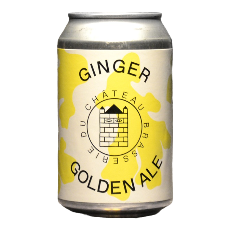 Brasserie du Château - Ginger Golden Ale - 4.5% - 33cl - Can