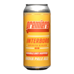 Interboro - Double Dry Hopped Premiere IPA - 6% - 47.3cl - Can