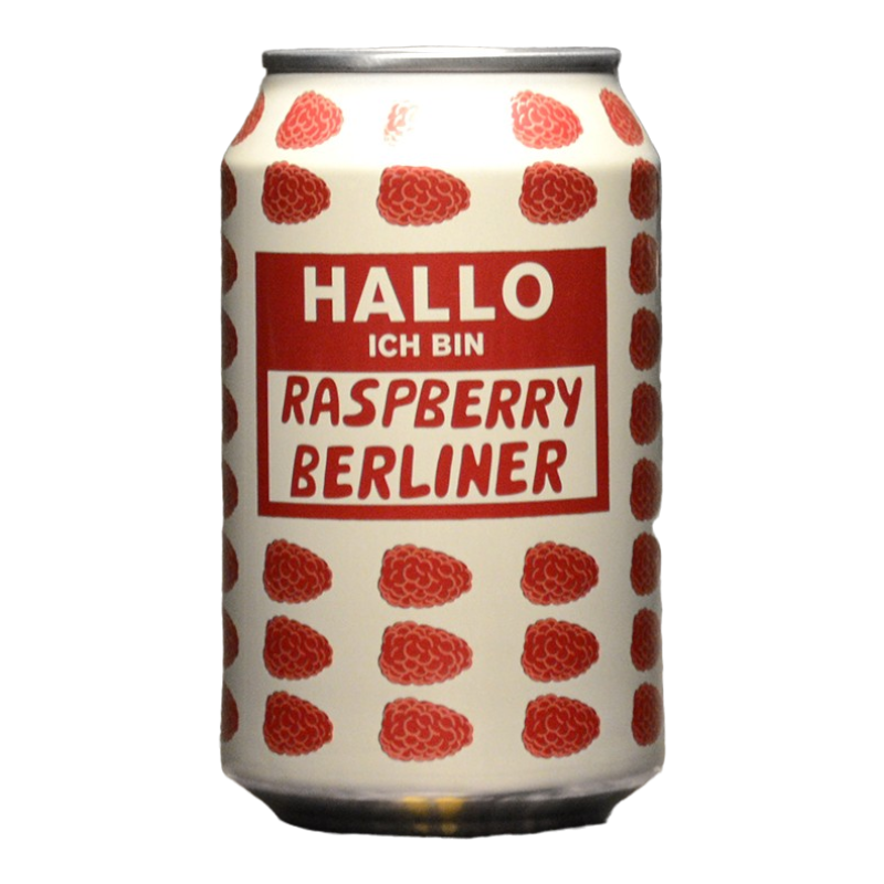 Mikkeller - Hallo Ich Bin Berliner Weisse Raspberry - 3.7% - 33cl - Can