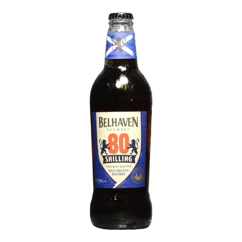 Belhaven Brewery - 80 Shilling - 3.9% - 50cl - Bte