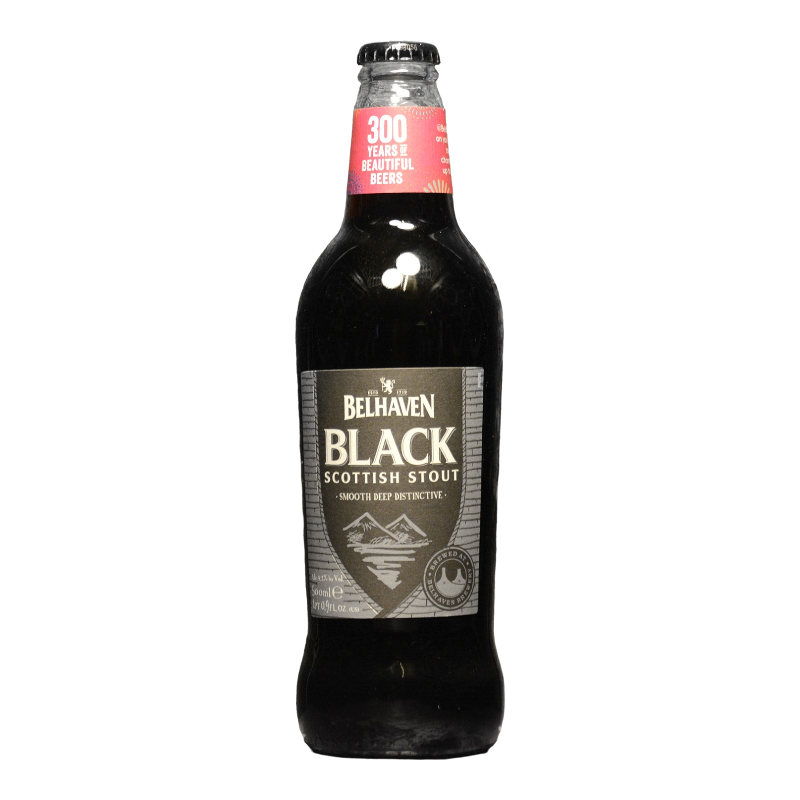 Belhaven Brewery - Black - 4.2% - 50cl - Bte