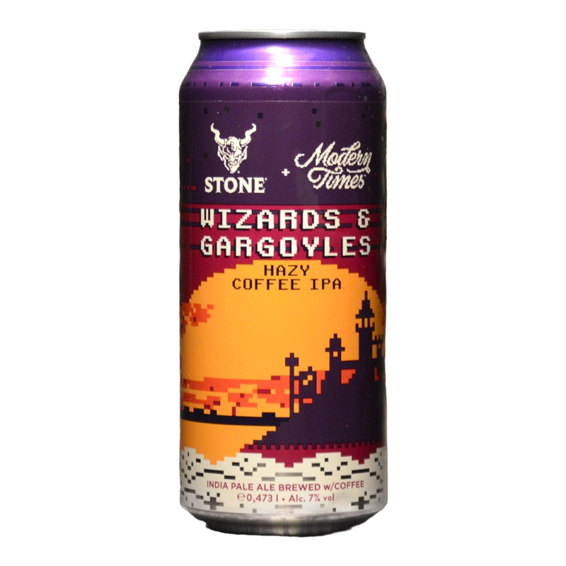 Stone - Modern Times  - Wizards And Gargoyles - 7% - 47.3cl - Can