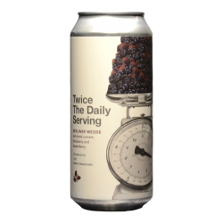 Trillium - Twice the Daily Serving - Black Currant, Blackberry and Boysenberry - 7% - 47.3cl - Can