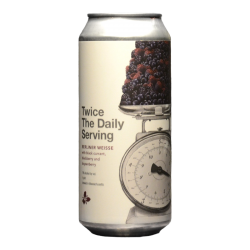 Trillium - Twice the Daily Serving - Blackcurrant, Blackberry and Boysenberry - 7% - 47.3cl - Can