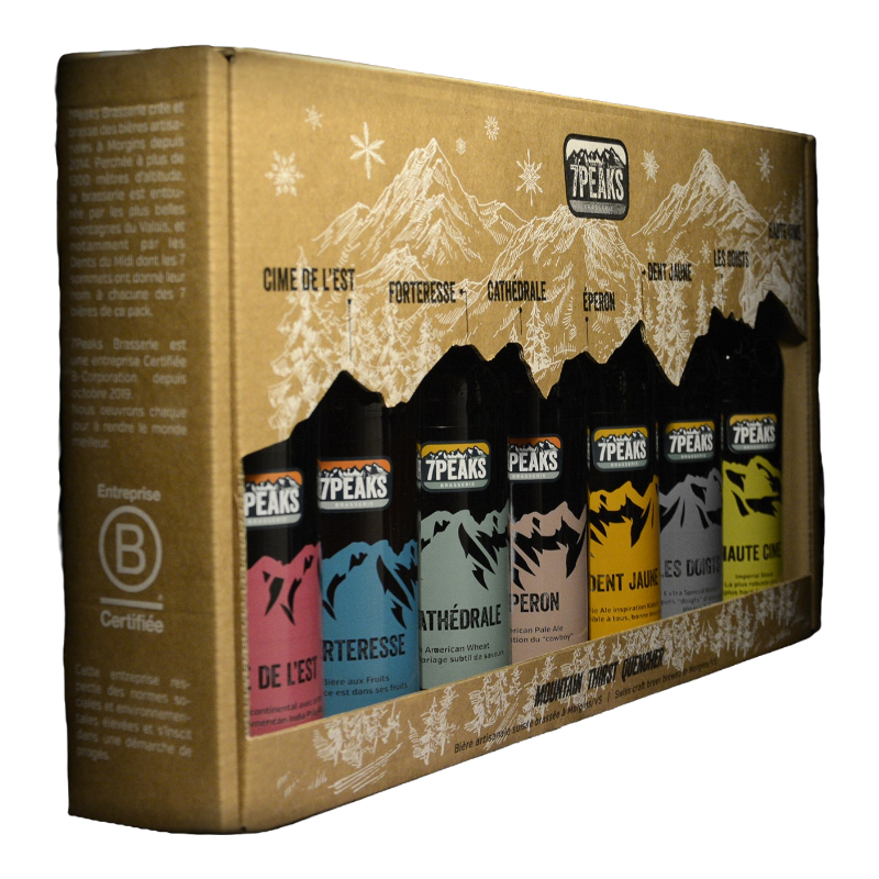 7Peaks - Pack Tour des Dents du Midi - X% - 7x33cl - Bte