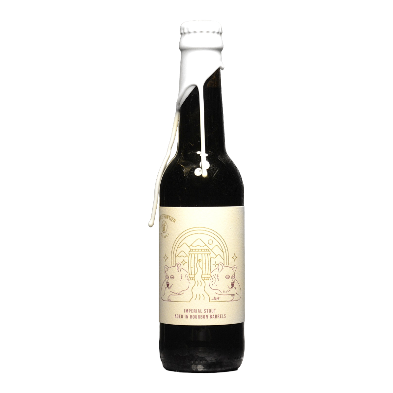 WhiteFrontier - Imperial Stout Bourbon BA - 13% - 33cl - Bte