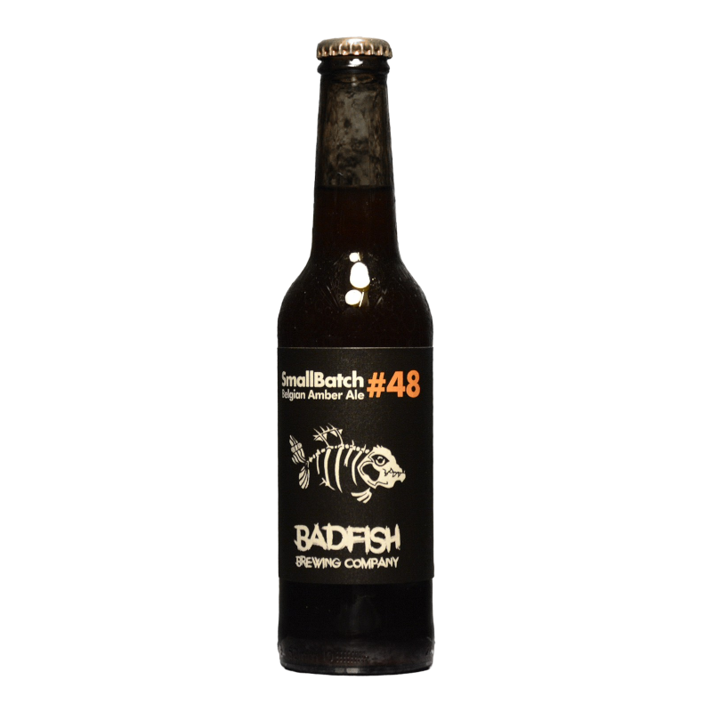 BadFish – SB48 – Belgian Amber Ale - 6.5% - 33cl - Bte