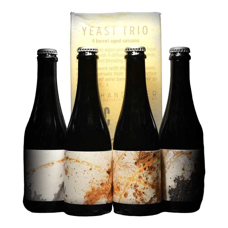 Malpolon - La Montagnarde – Cyclic Beer Farm - Yeast Trio – Pack 4x37.5cl - 5.6% - 37.5cl - Bte