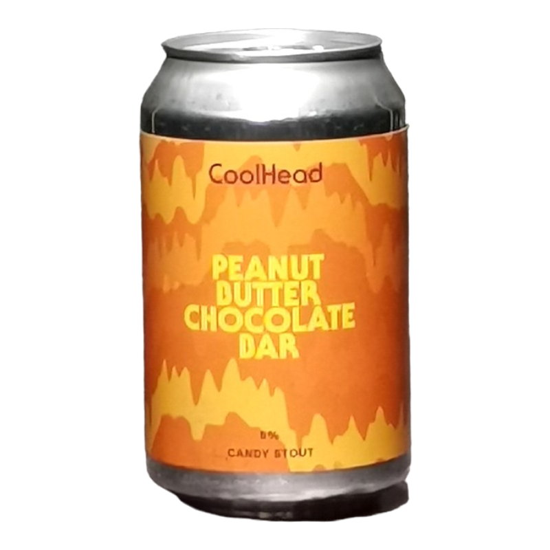 CoolHead - Peanut Butter Chocolate Bar - 5% - 33cl - Can