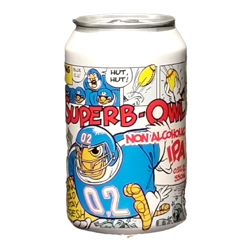 Het Uiltje - SuperB-Owl - 0.2% - 33cl - Can