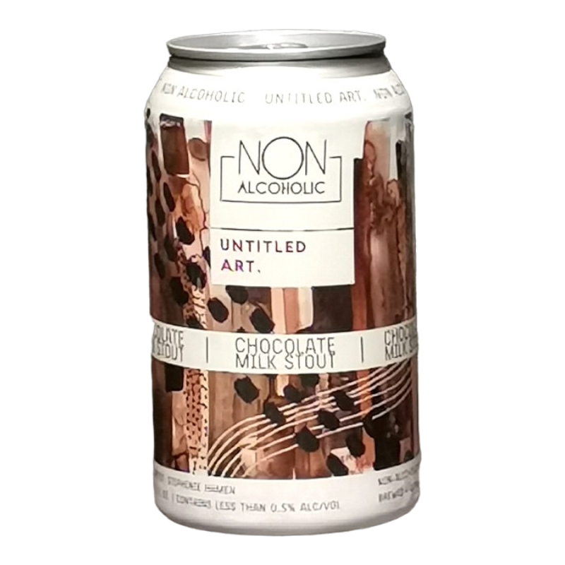 Untitled Arts - Non-Alcoholic Chocolate Stout - 0.5% - 35.5cl - Can