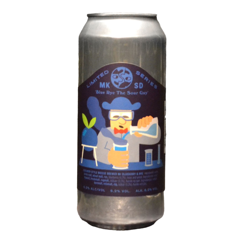 Mikkeller San Diego - Blue Rye The Sour Guy - 7.3% - 47.3cl - Can