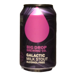 Big Drop - Galactic Milk Stout - 0.5% - 33cl - Can DDM dépassée