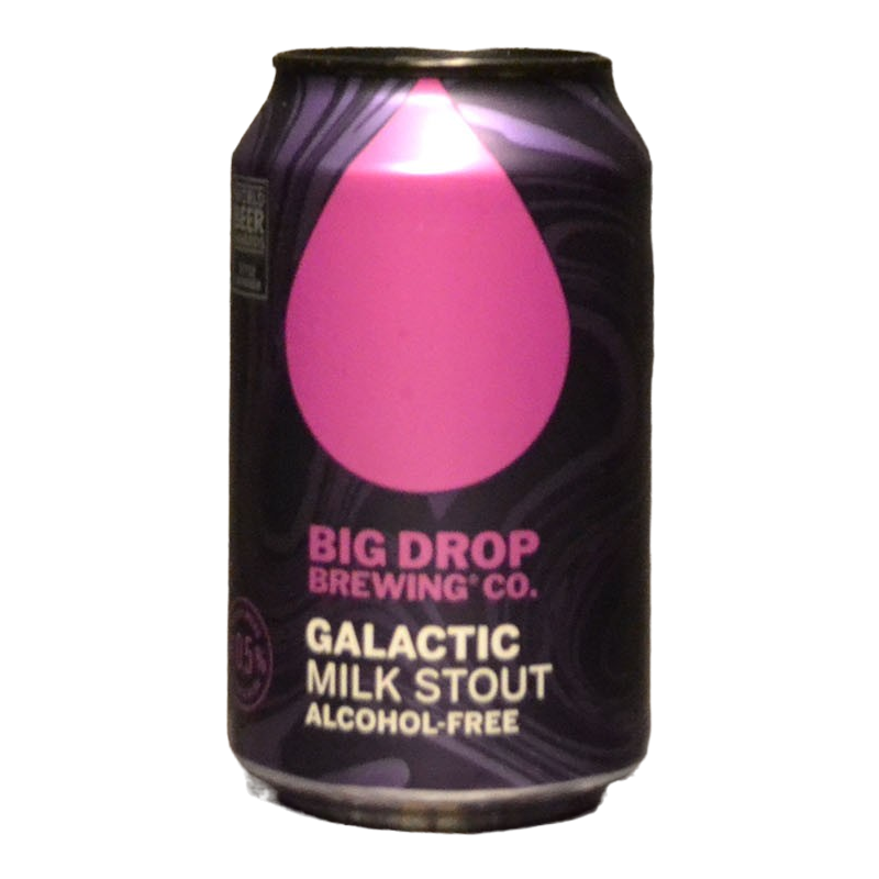 Big Drop - Galactic Milk Stout - 0.5% - 33cl - Can DDM dépassée