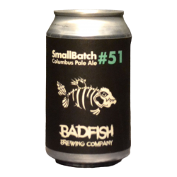 BadFish – SB51 – Columbus Pale Ale - 5% - 33cl - Can