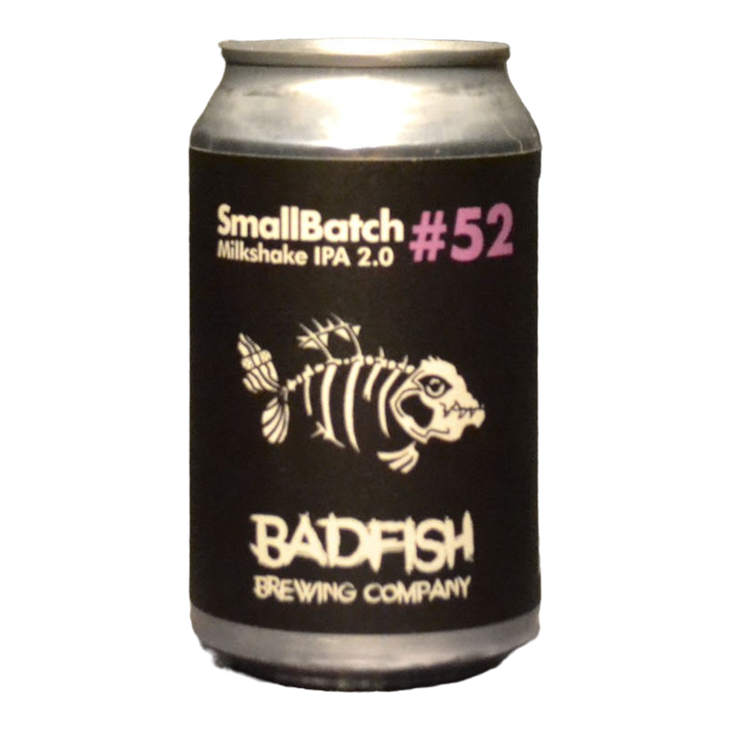 BadFish - SB52 – Milkshake IPA 2.0 - 5.8% - 33cl - Can