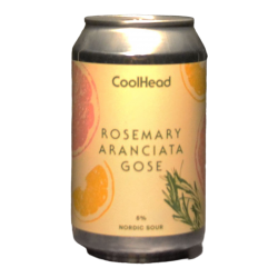 CoolHead - Rosemary Aranciata Gose - 5% - 33cl - Can