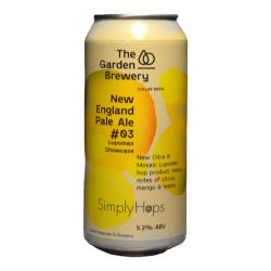 The Garden Brewery - Simply Hops - New England Pale Ale 3 - 5.2% - 44cl - Can