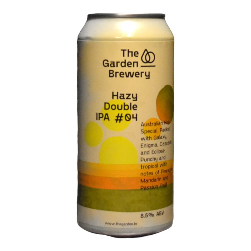 The Garden Brewery - Hazy DIPA 4 - 8.5% - 44cl - Can