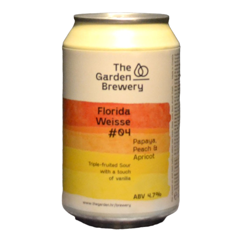 The Garden Brewery - Florida Weisse 4 - 4.7% - 33cl - Can