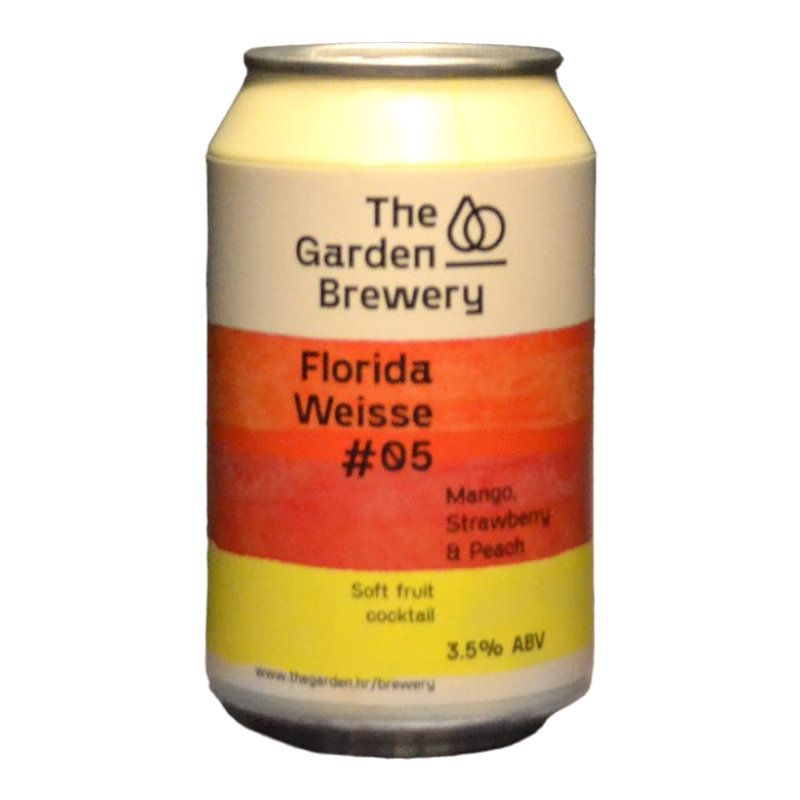 The Garden Brewery - Florida Weisse 5 - 3.5% - 33cl - Can