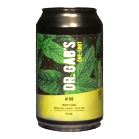 Dr Gab's Dr Gab's - One Shot 06 - 5% - 33cl - Can - La Mise en Bière