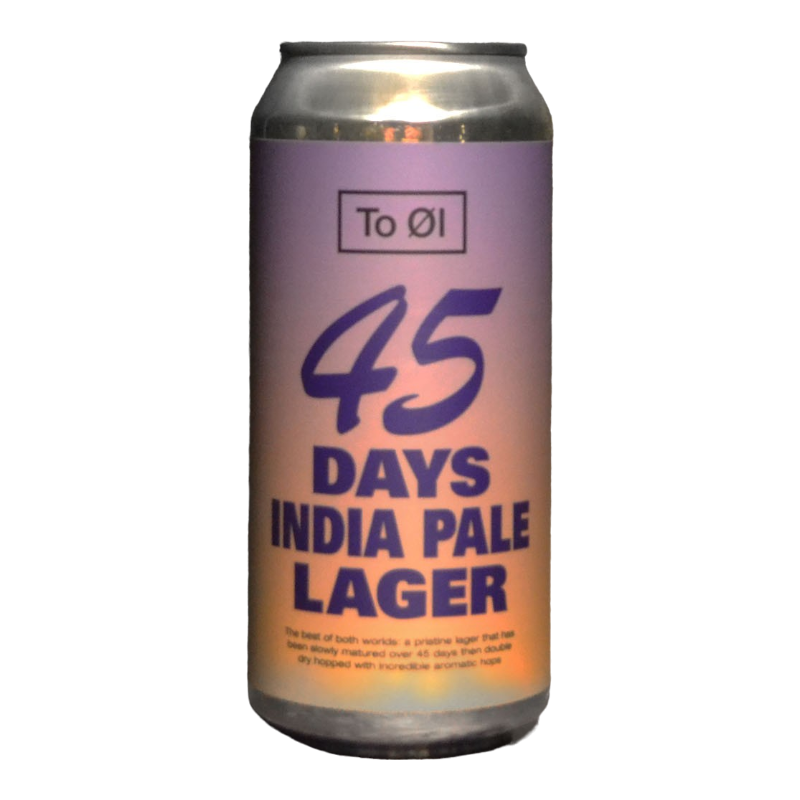 To Ol - 45 Days India Pale Lager - 5.5% - 44cl - Can