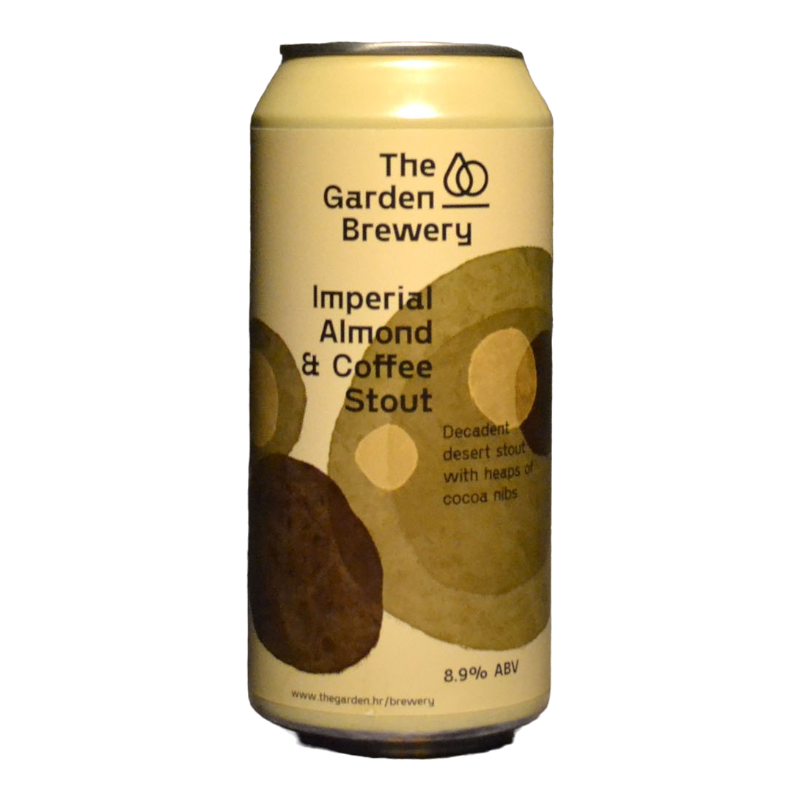 The Garden Brewery - Imperial Almond & Coffee Stout - 8.9% - 44cl - Can